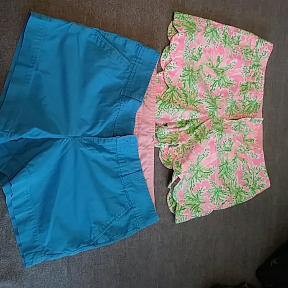 2 pairs of Lilly Pulitzer shorts